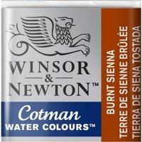 Winsor & Newton Burnt Sienna 074 1'li Tablet Sulu Boya