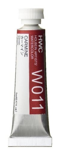 Holbein W011 Carmine 1'li Tüp Sulu Boya