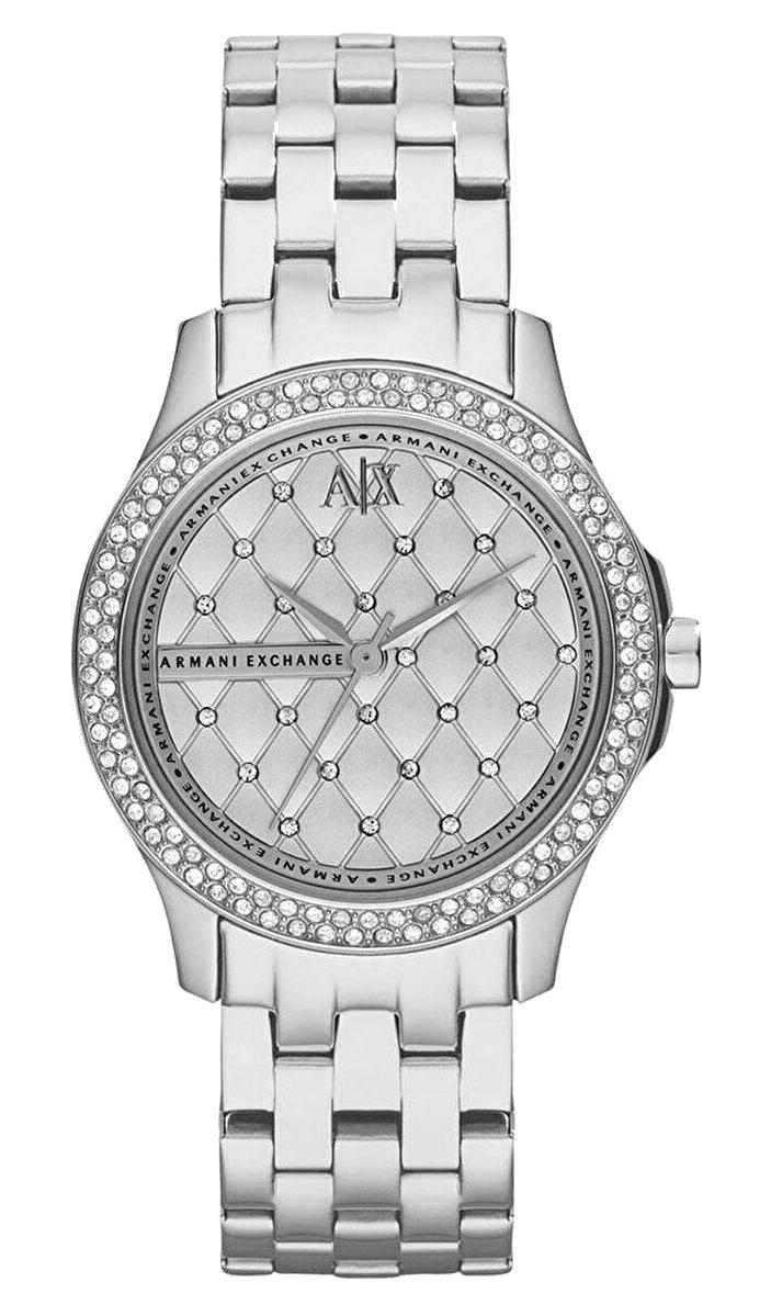 Armani Exchange AX5215 36 mm Gri Çelik Kordon Analog Kadın Kol Saati