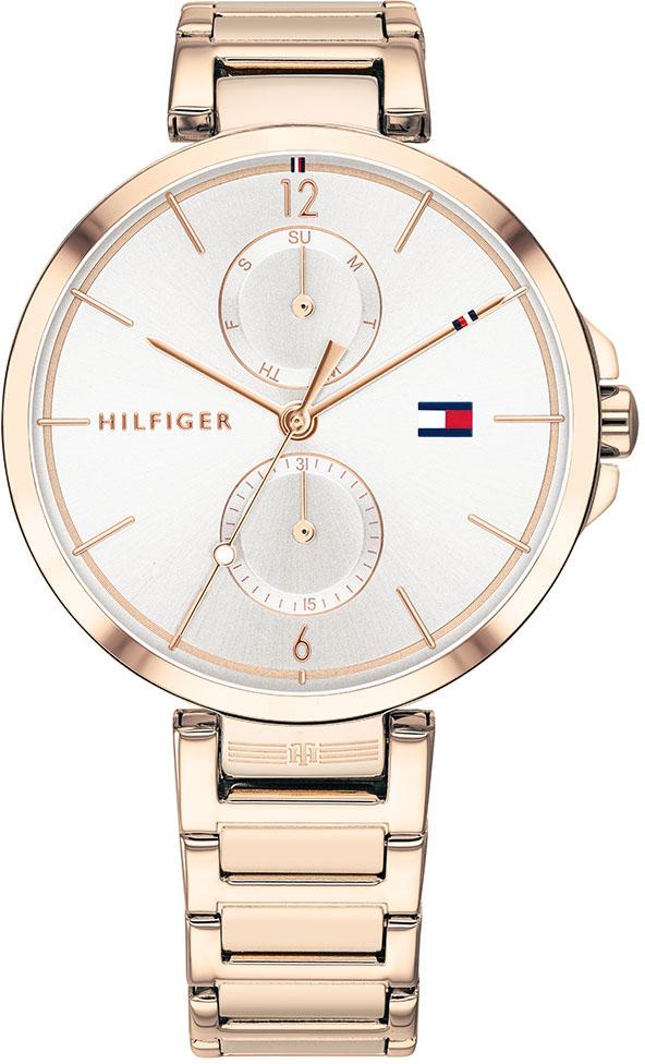 Tommy Hilfiger TH1782124 Takvimli 37 mm Rose Gold Çelik Kordon Analog Kadın Kol Saati