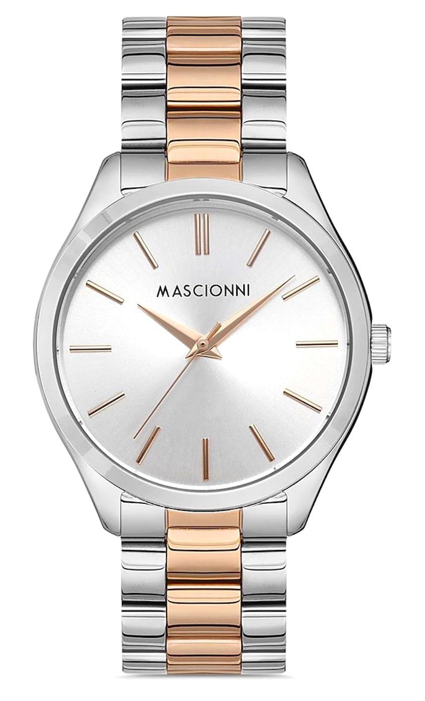 Mascionni M.1.1067.03 38 mm Altın Çelik Kordon Analog Kadın Kol Saati