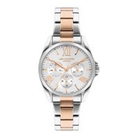 Lee Cooper LC07685.530-NM Takvimli 40 mm Gri-Rose Gold Metal Kordon Analog Kadın Kol Saati