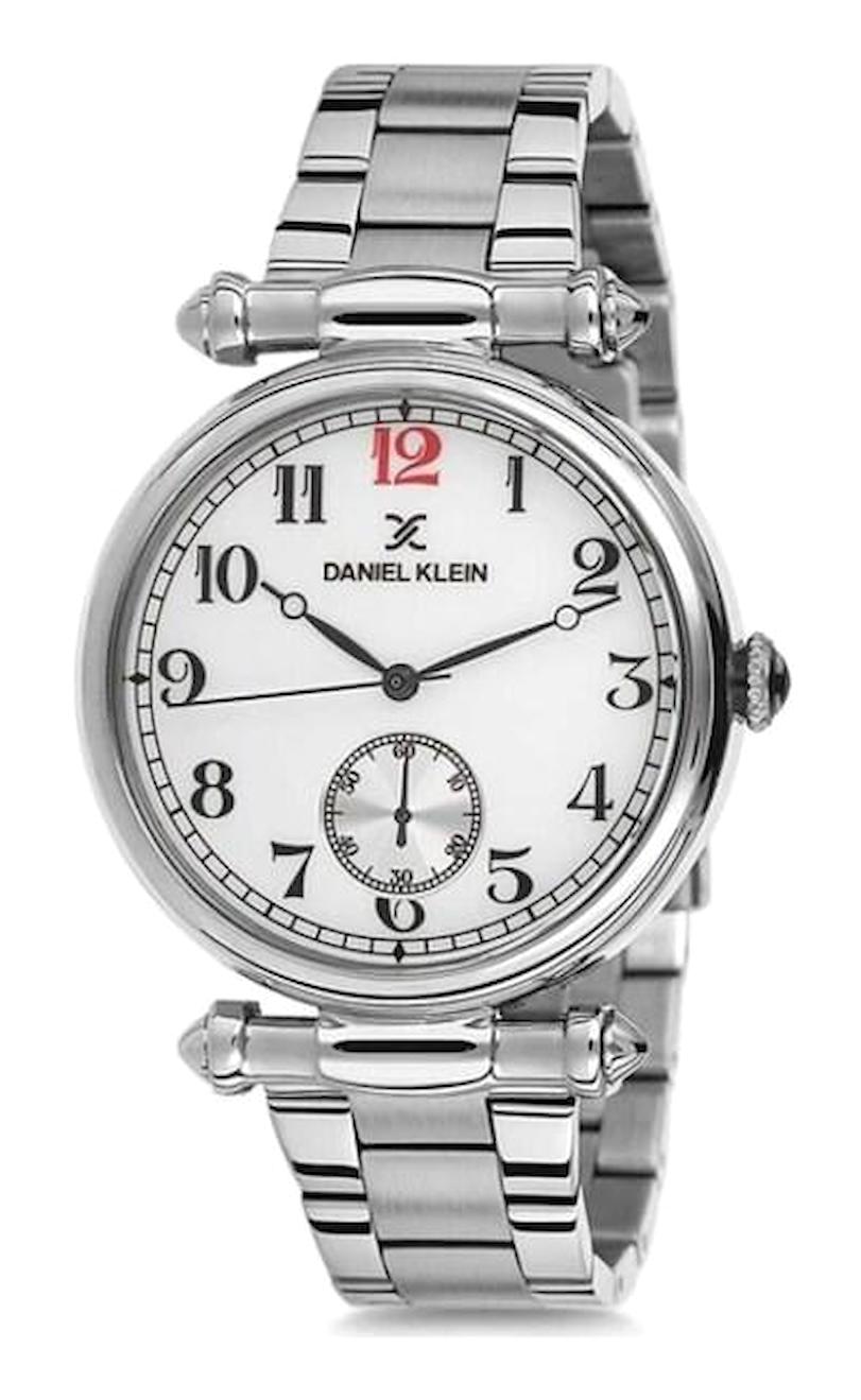 Daniel Klein 36 mm Gri Çelik Kordon Analog Kadın Kol Saati