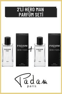 Padam Paris Hero İkili Erkek Parfüm Seti EDP