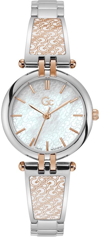 Guess GCY73005L1MF 36 mm Gri-Rose Gold Çelik Kordon Analog Kadın Kol Saati