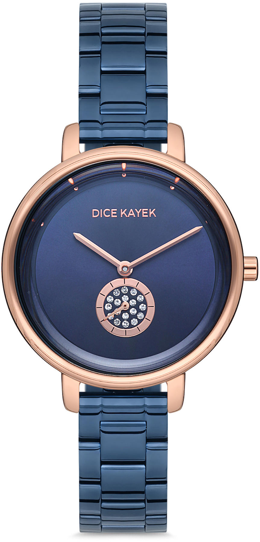 Dice Kayek DK.1.AG1220.07 33 mm Lacivert Metal Kordon Analog Kadın Kol Saati