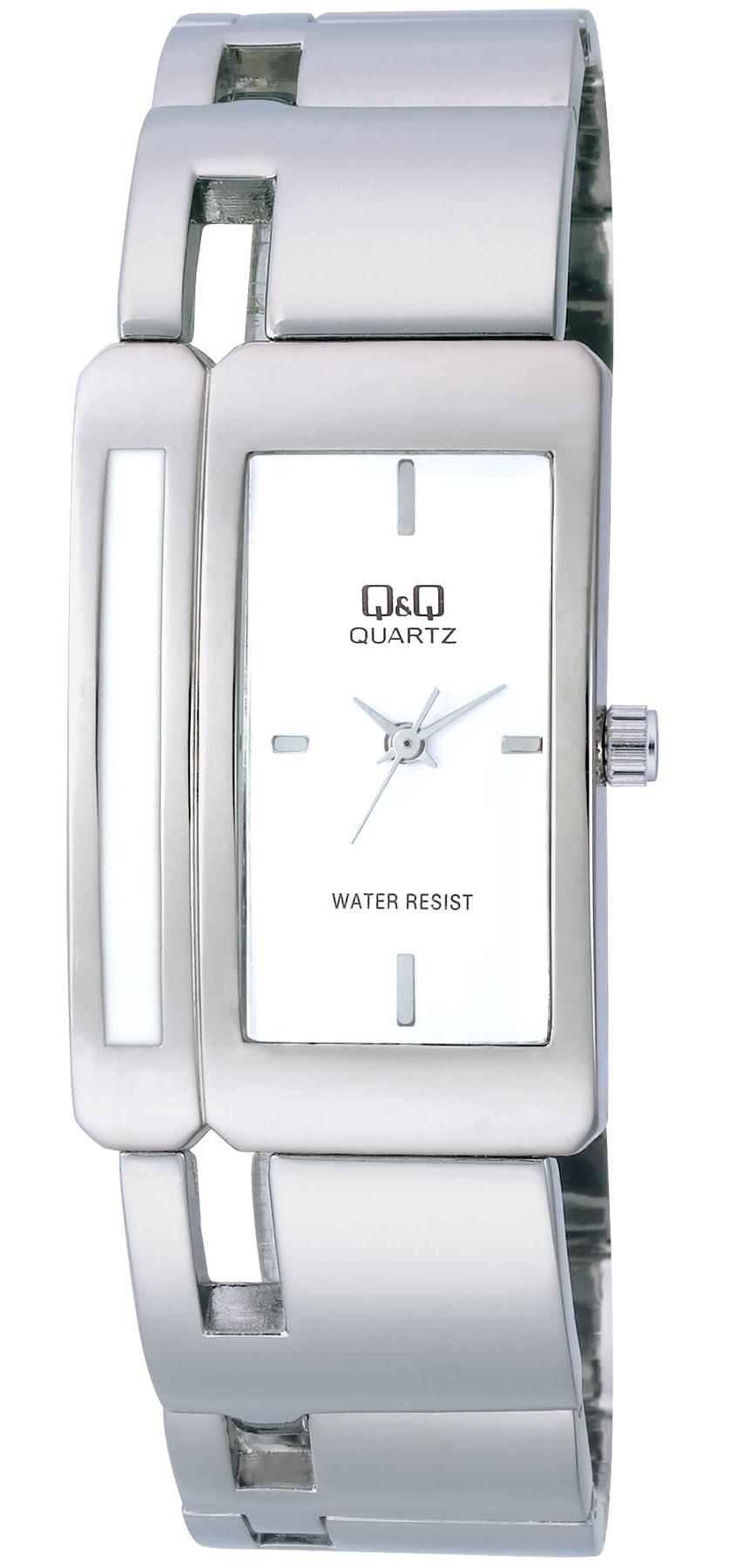 Q&Q 3G161 36 mm Gri Metal Kordon Analog Kadın Kol Saati