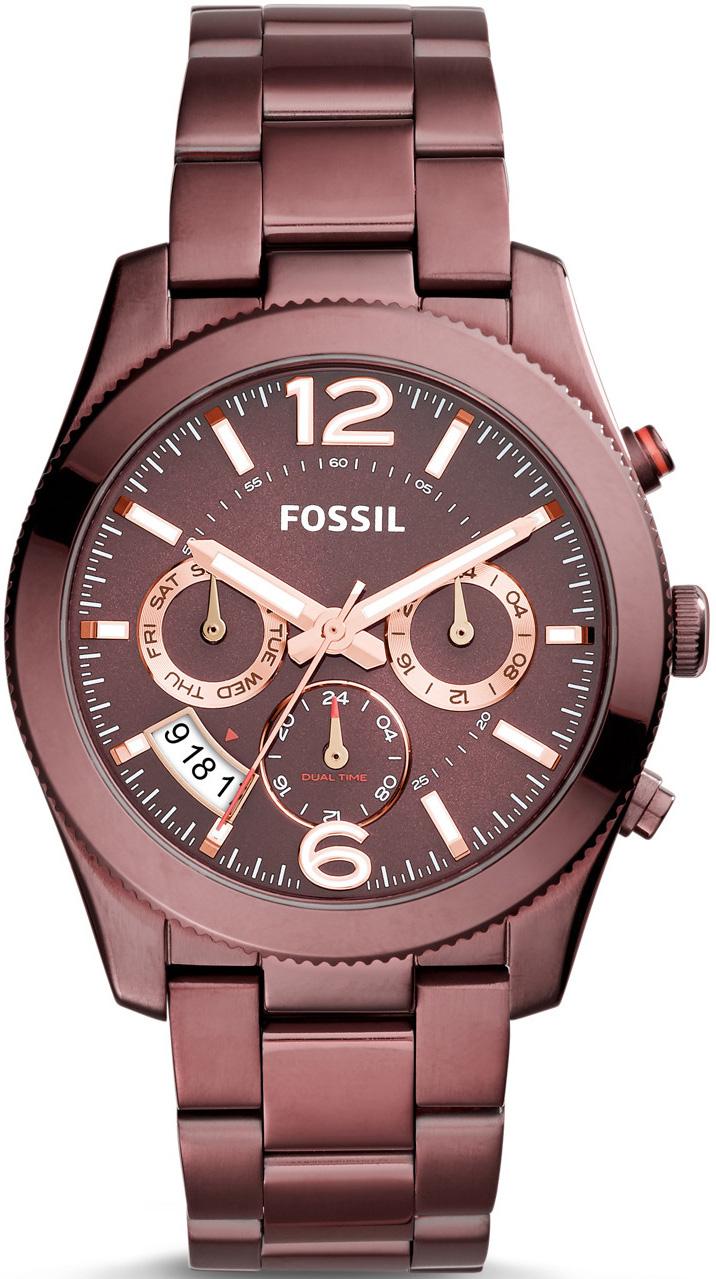 Fossil ES4110 38 mm Bordo Çelik Kordon Analog Kadın Kol Saati