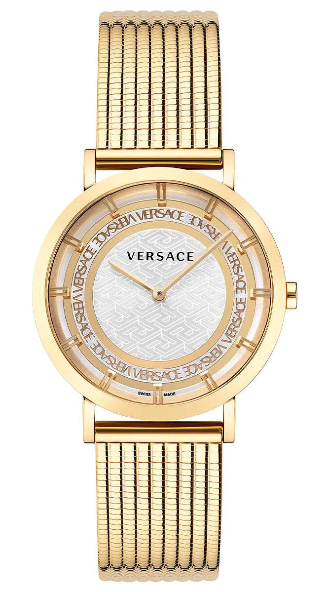 Versace VRSCVE3M00522 36 mm Altın Çelik Kordon Analog Kadın Kol Saati