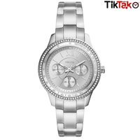 Fossil FES5108 34 mm Gri Çelik Kordon Analog Kadın Kol Saati