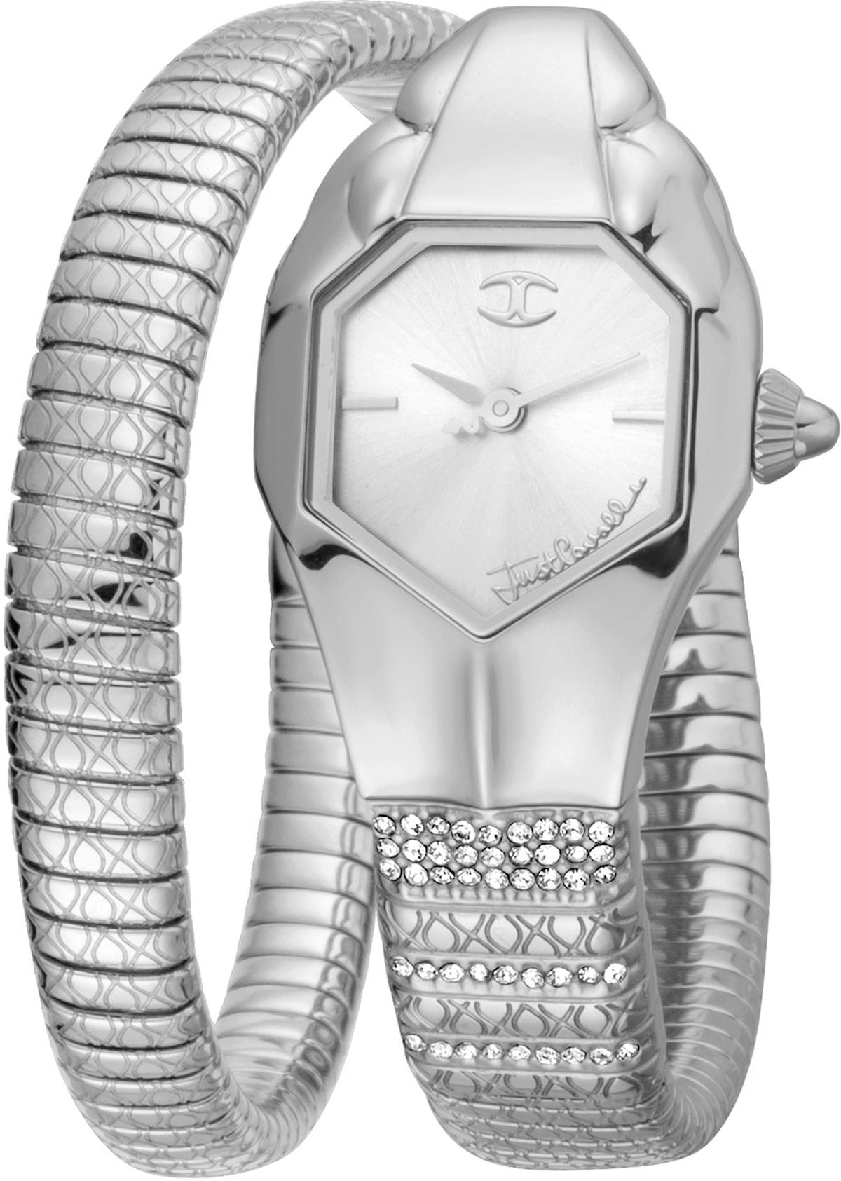 Just Cavalli JC1L113M0015 34 mm Gri Çelik Kordon Analog Kadın Kol Saati