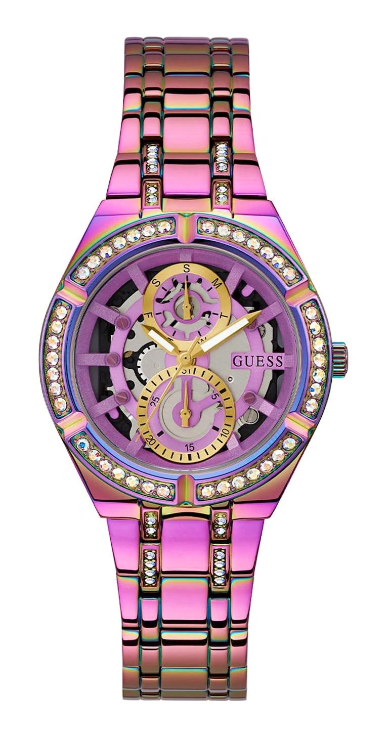 Guess GUGW0604L4 36 mm Mor Çelik Kordon Analog Kadın Kol Saati