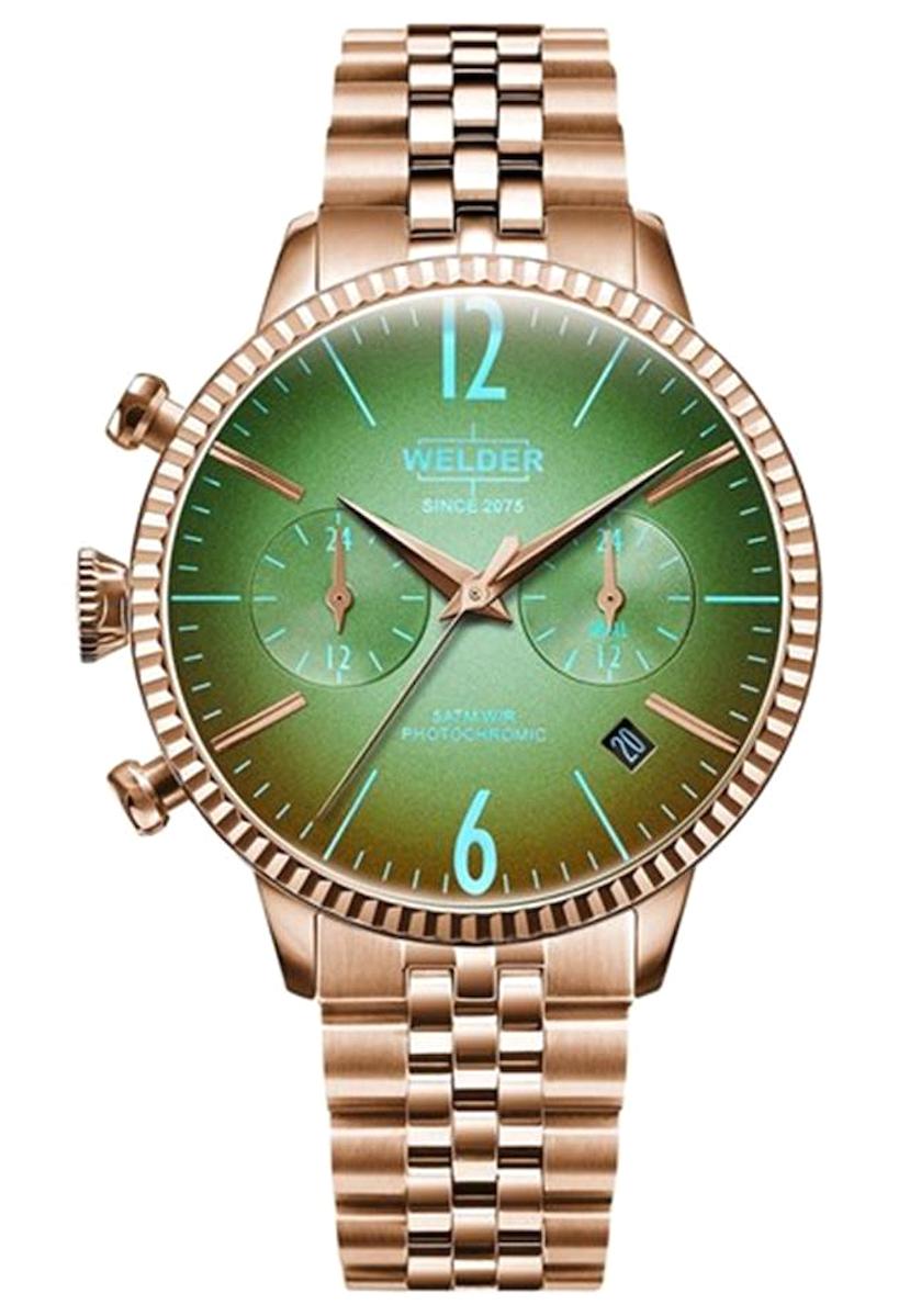 Welder Watch WWRC653 Takvimli 40 mm Rose Gold Çelik Kordon Analog Kadın Kol Saati