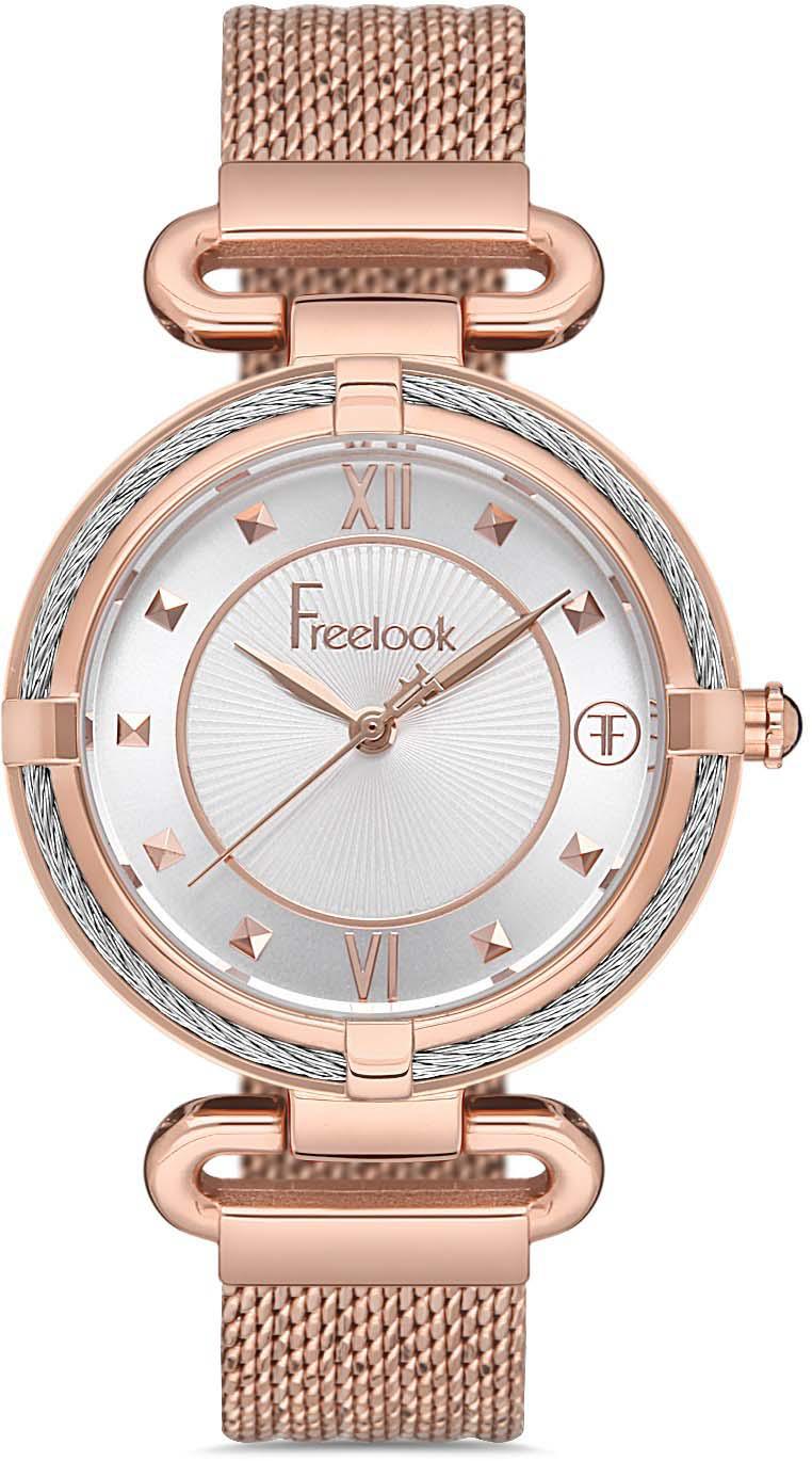 Freelook FL.1.10207.3 34 mm Rose Gold Çelik Kordon Analog Kadın Kol Saati