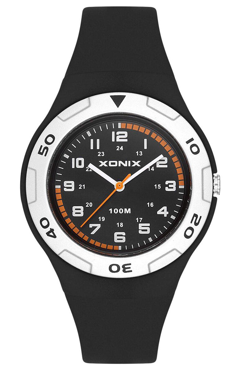 Xonix XOX-ABB006 38 mm Siyah Silikon Kordon Analog Kadın Kol Saati