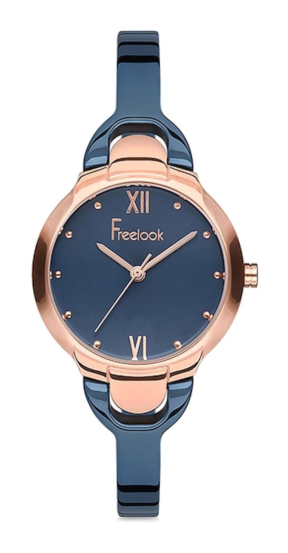 Freelook F.8.1063.05 32 mm Lacivert Çelik Kordon Analog Kadın Kol Saati