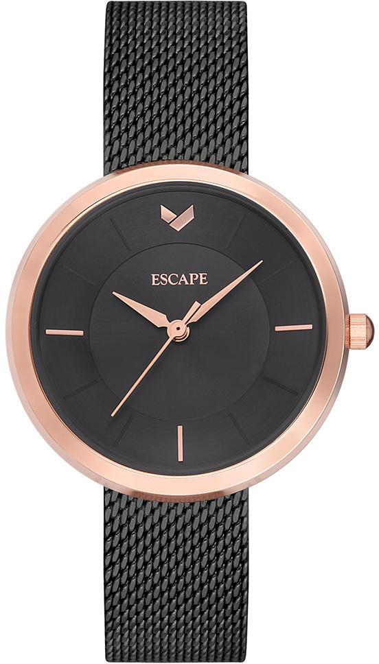 Escape EC7001-307 32 mm Siyah Çelik Kordon Analog Kadın Kol Saati