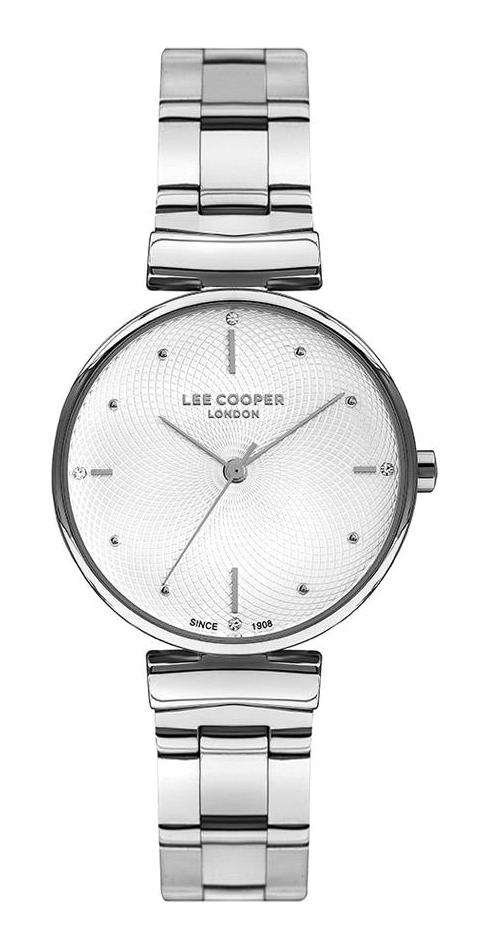Lee Cooper LC07232.330 40 mm Gri Metal Kordon Analog Kadın Kol Saati