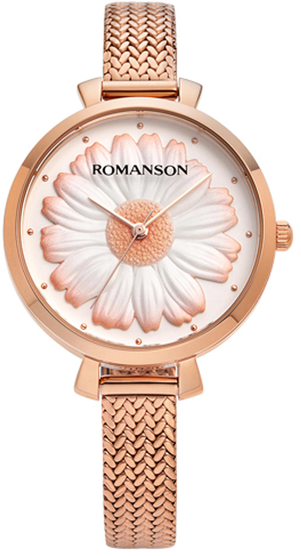 Romanson RM9A23LLRRAC6R 31-34 mm Rose Gold Çelik Kordon Analog Kadın Kol Saati