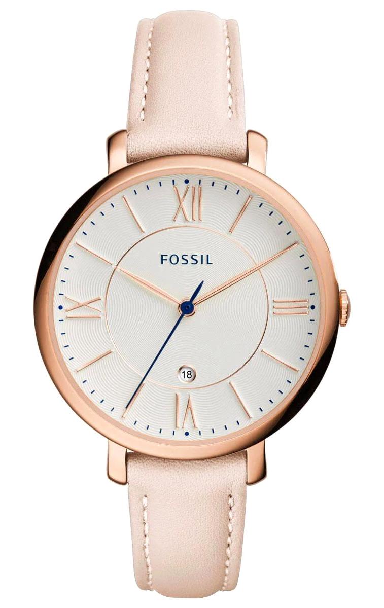 Fossil ES3988 36 mm Pembe Deri Kordon Analog Kadın Kol Saati