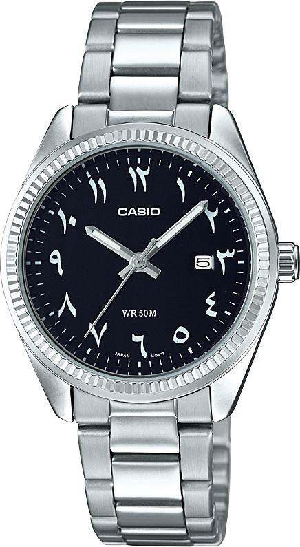 Casio LTP-1302D-1B3 30 mm Gri Çelik Kordon Analog Kadın Kol Saati