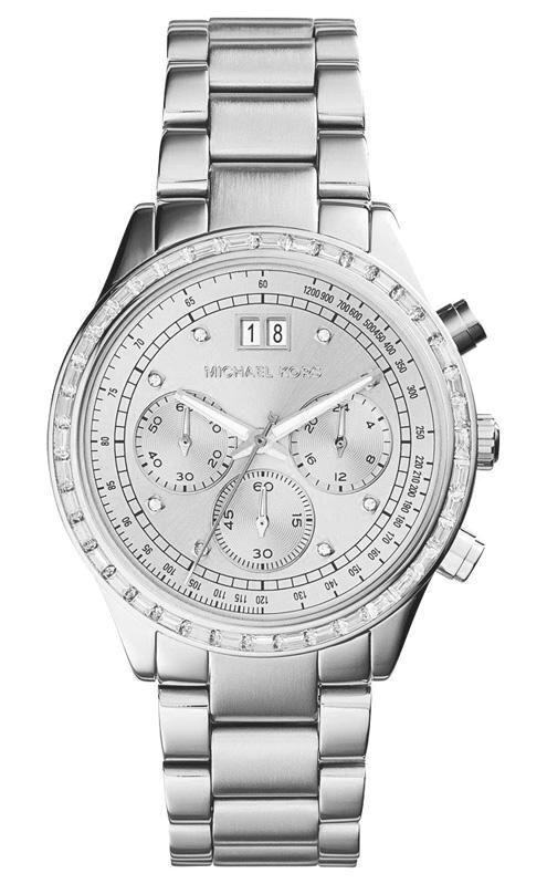 Michael Kors MK6186 Takvimli 38 mm Gri Çelik Kordon Analog Kadın Kol Saati