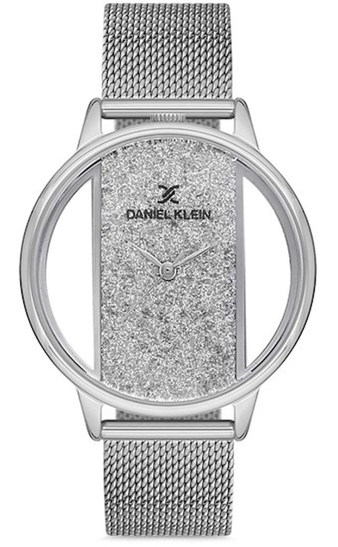 Daniel Klein DK.1.12690.1 36 mm Gri Çelik Kordon Analog Kadın Kol Saati