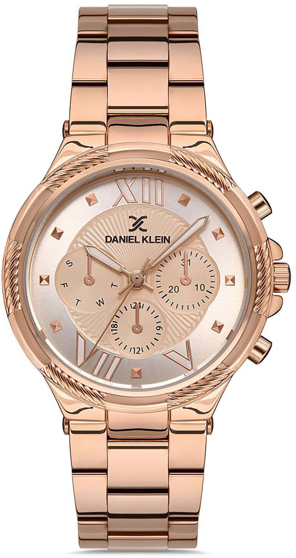 Daniel Klein EDK.1.10061.2 30 mm Rose Gold Çelik Kordon Analog Kadın Kol Saati
