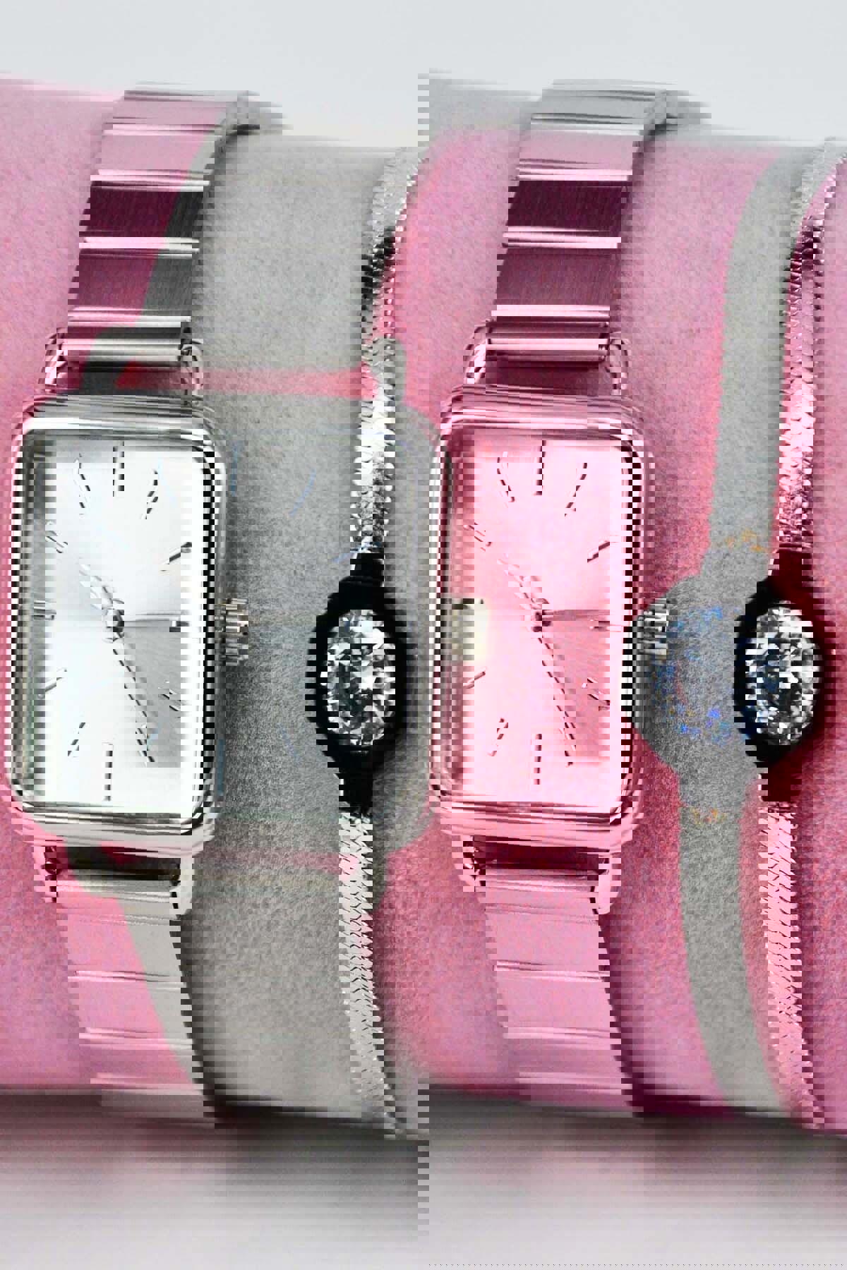 Sonsuzsaat SU-509 38 mm Gri Metal Kordon Analog Kadın Kol Saati