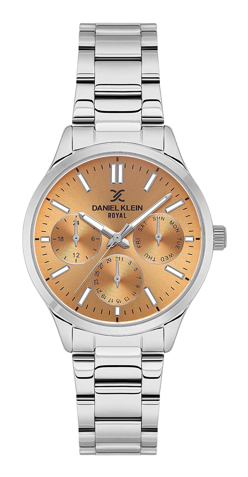 Daniel Klein DKE.1.10626-2 31-35 mm Gri Çelik Kordon Analog Kadın Kol Saati