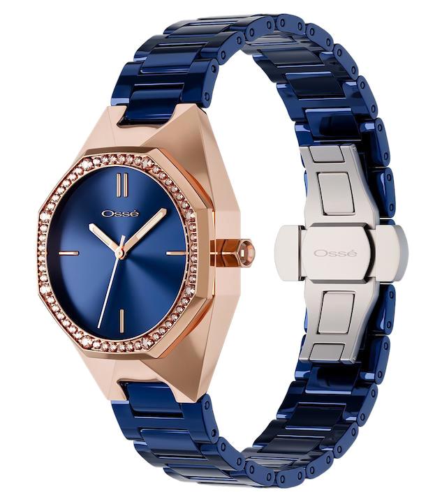 Osse 10111LE 30 mm Lacivert Metal Kordon Analog Kadın Kol Saati