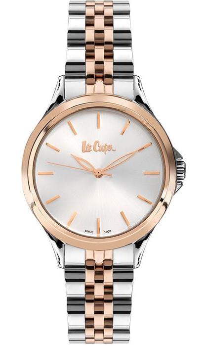 Lee Cooper LC07313.530 36 mm Gri Çelik Kordon Analog Kadın Kol Saati