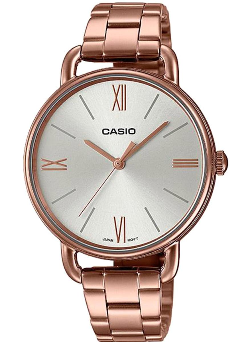 Casio LTP-E414R-7ADF 34 mm Rose Gold Çelik Kordon Analog Kadın Kol Saati