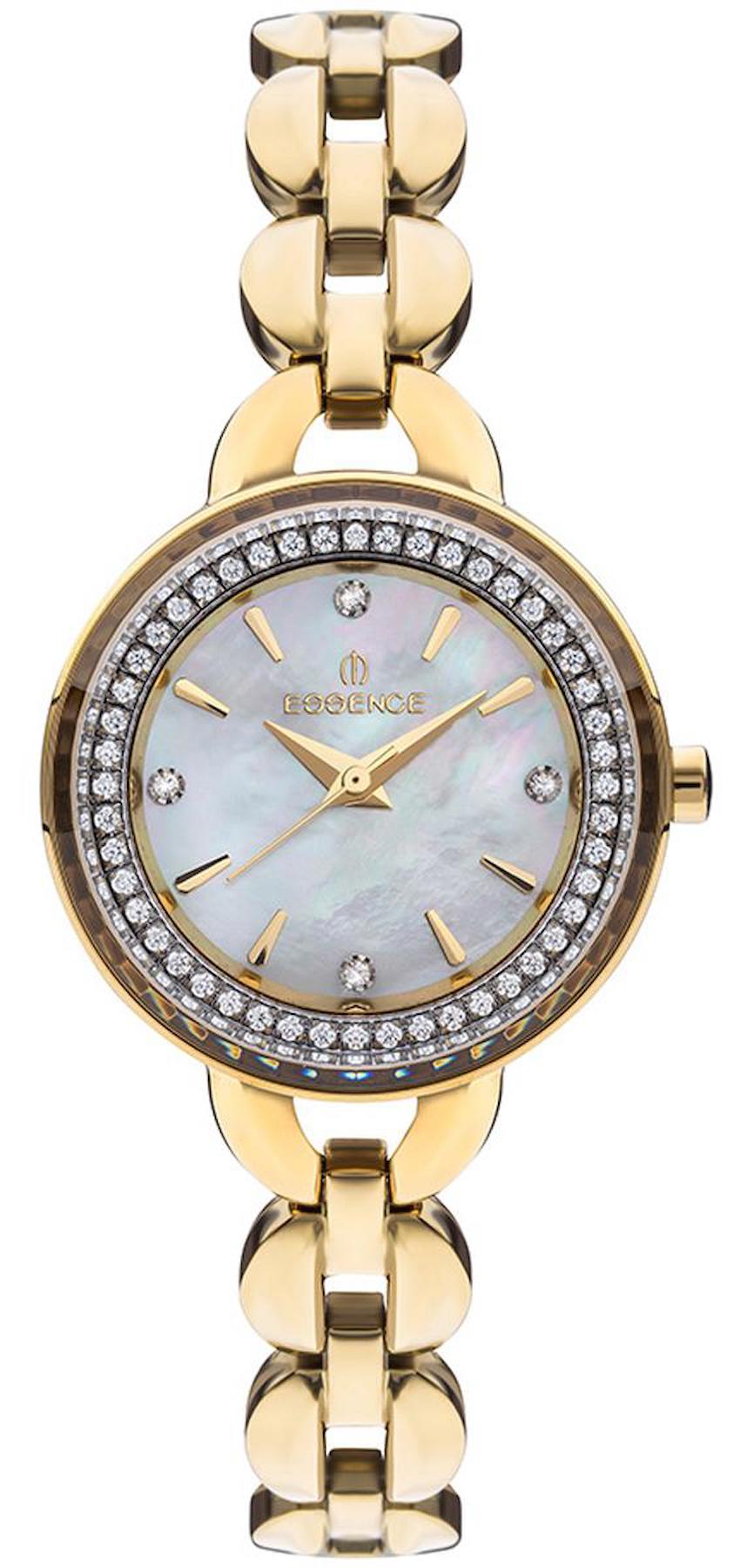 Essence D1137.120 32 mm Altın Çelik Kordon Analog Kadın Kol Saati