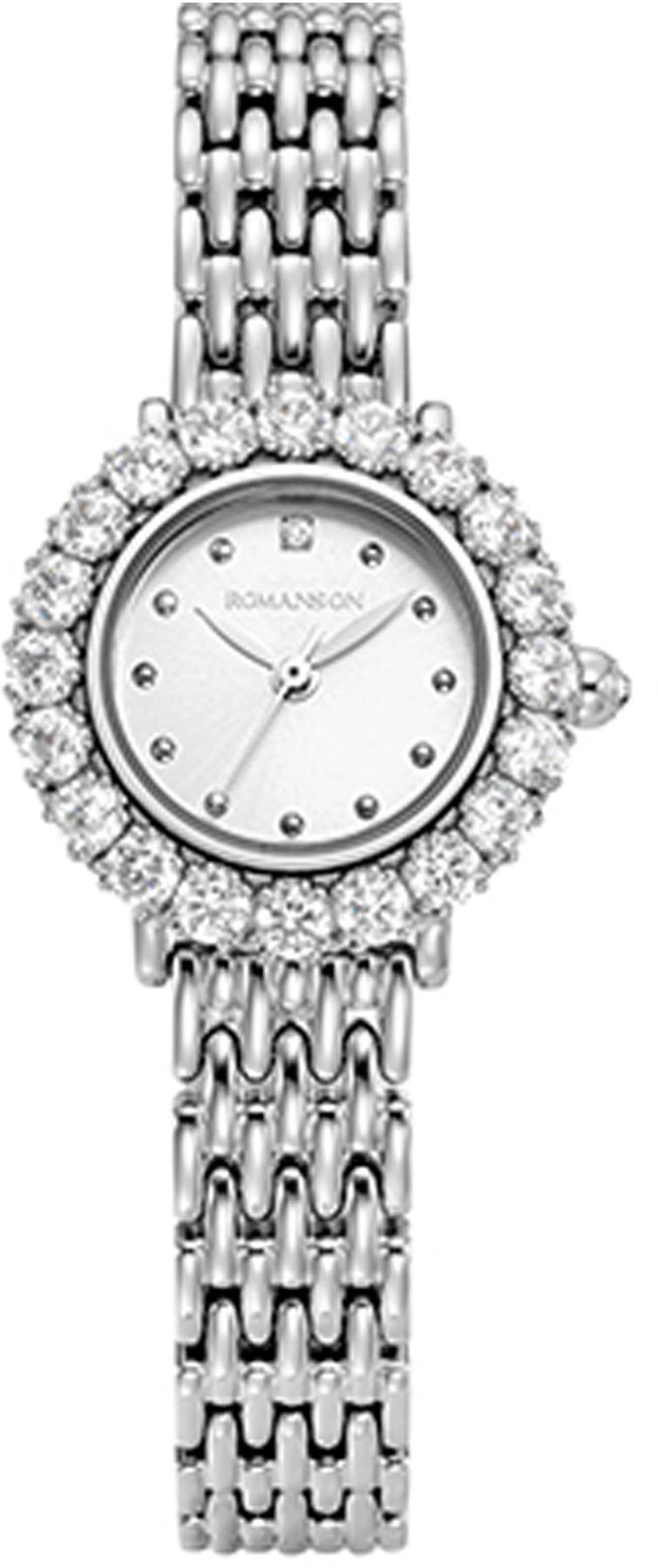 Romanson RMKL4BS502WWM12W 32 mm Gri Çelik Kordon Analog Kadın Kol Saati