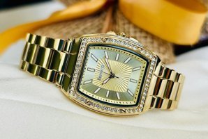 Ferrucci FC.14162M.05 33 mm Altın Çelik Kordon Analog Kadın Kol Saati