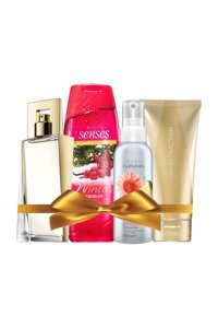 Avon Attraction 4 Parça Kadın Parfüm Seti EDP
