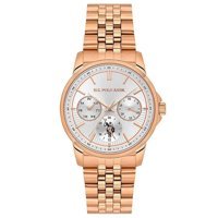 U.S. Polo Assn USPA2076-03 Takvimli 38 mm Rose Gold Metal Kordon Analog Kadın Kol Saati