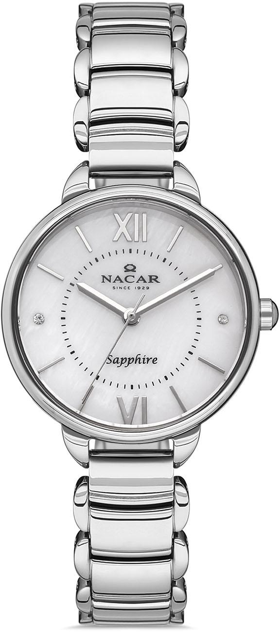 Nacar 36-391034-AWM 31 mm Gri Metal Kordon Analog Kadın Kol Saati