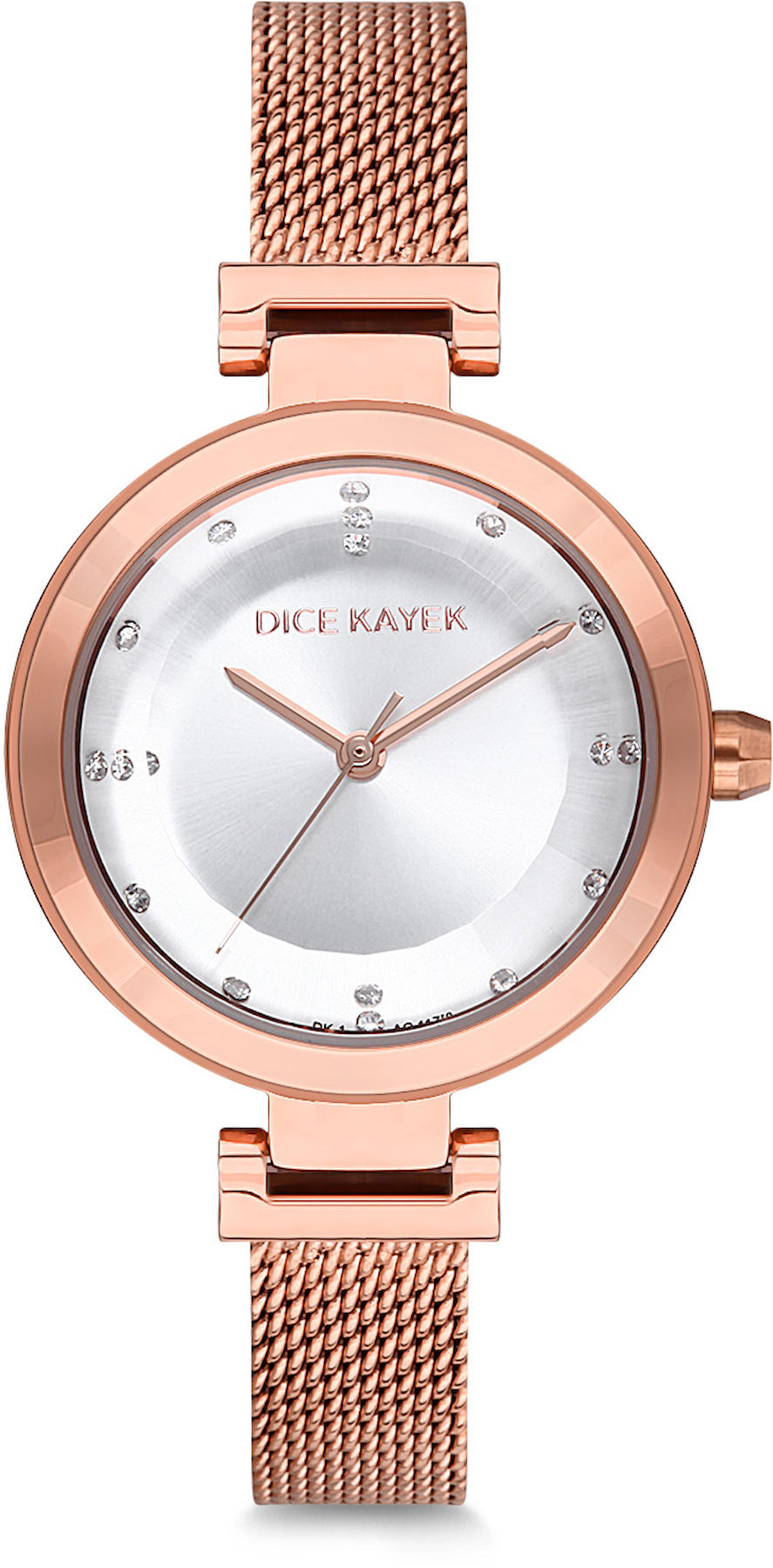 Dice Kayek DK.1.AG1178.02 36 mm Rose Gold Metal Kordon Analog Kadın Kol Saati