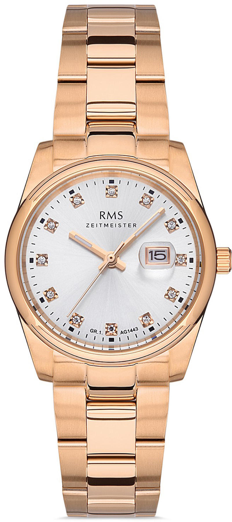 Romanson GR.1.AG1443.02 33 mm Rose Gold Çelik Kordon Analog Kadın Kol Saati