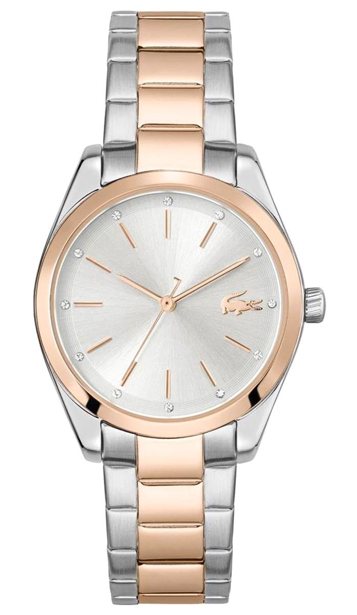 Lacoste LAC2001178 34 mm Gri Çelik Kordon Dijital Kadın Kol Saati