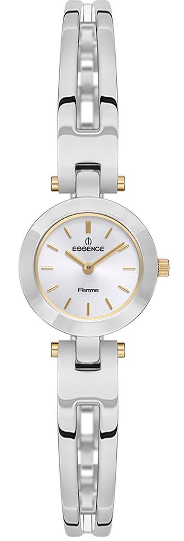 Essence D1135.230 23 mm Gri Çelik Kordon Analog Kadın Kol Saati