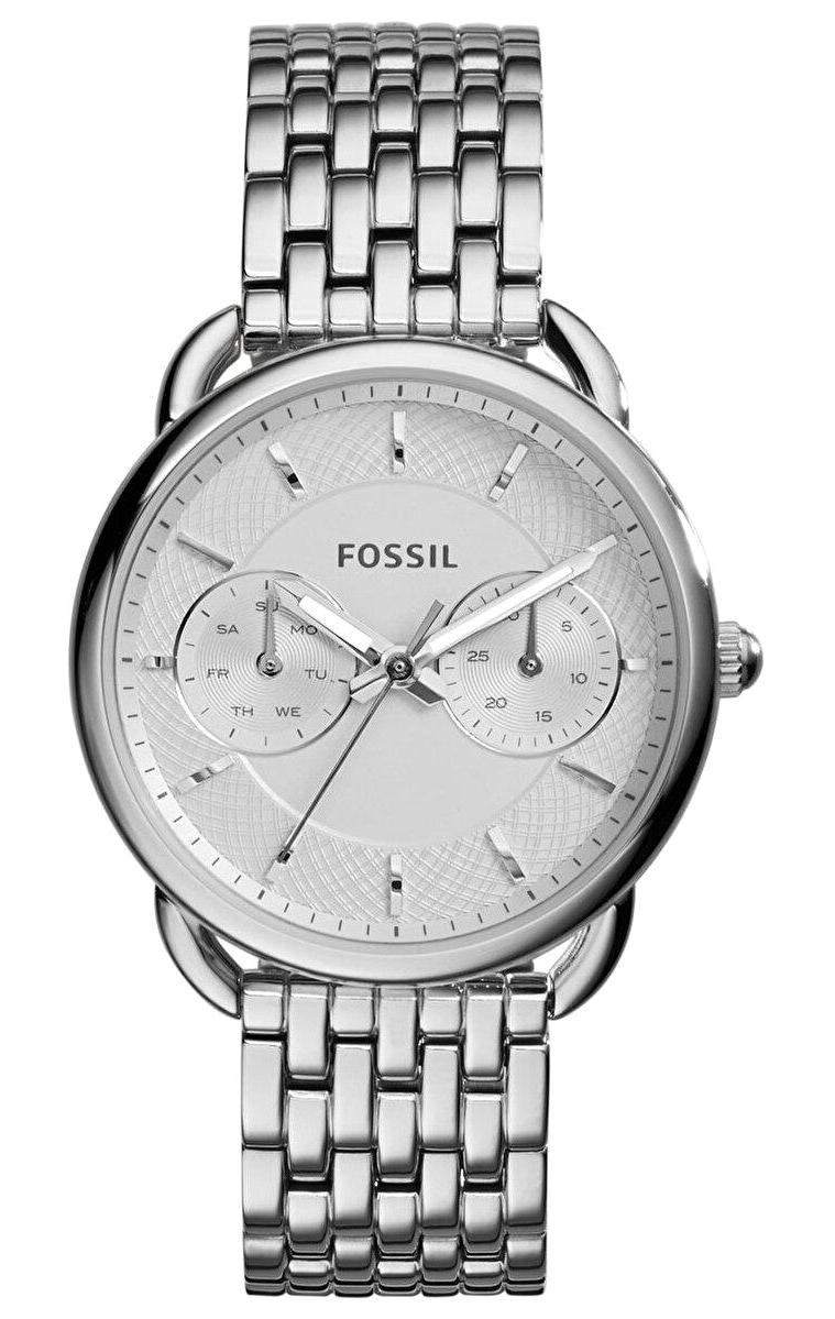 Fossil FES3712 35 mm Gri Çelik Kordon Analog Kadın Kol Saati