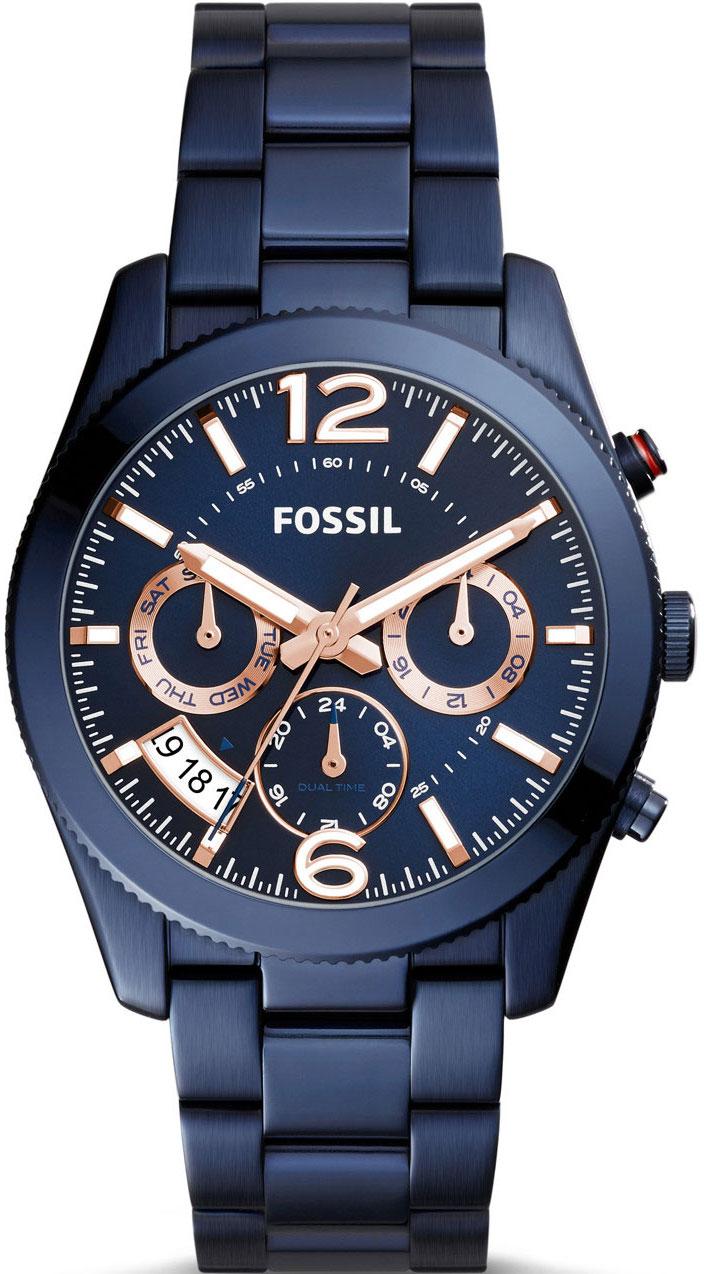 Fossil ES4093 39 mm Lacivert Çelik Kordon Analog Kadın Kol Saati