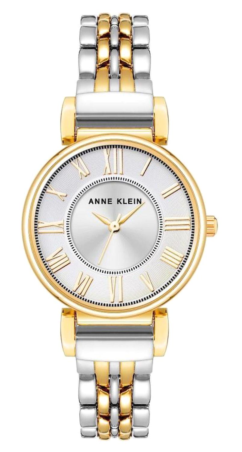 Anne Klein AK-2159SVTT 30 mm Altın Metal Kordon Analog Kadın Kol Saati