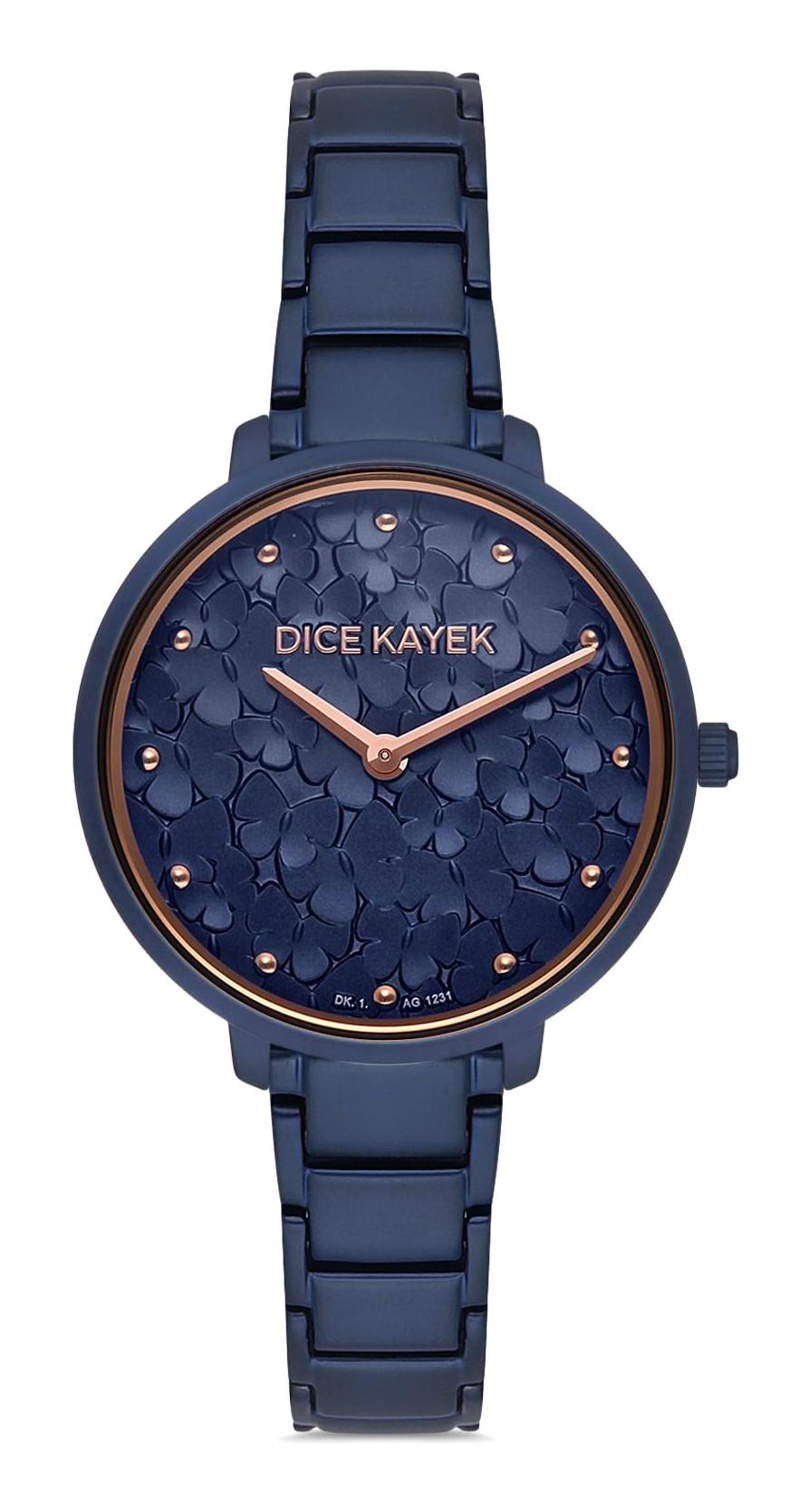 Dice Kayek DK.1.AG1231.10 32 mm Lacivert Çelik Kordon Analog Kadın Kol Saati