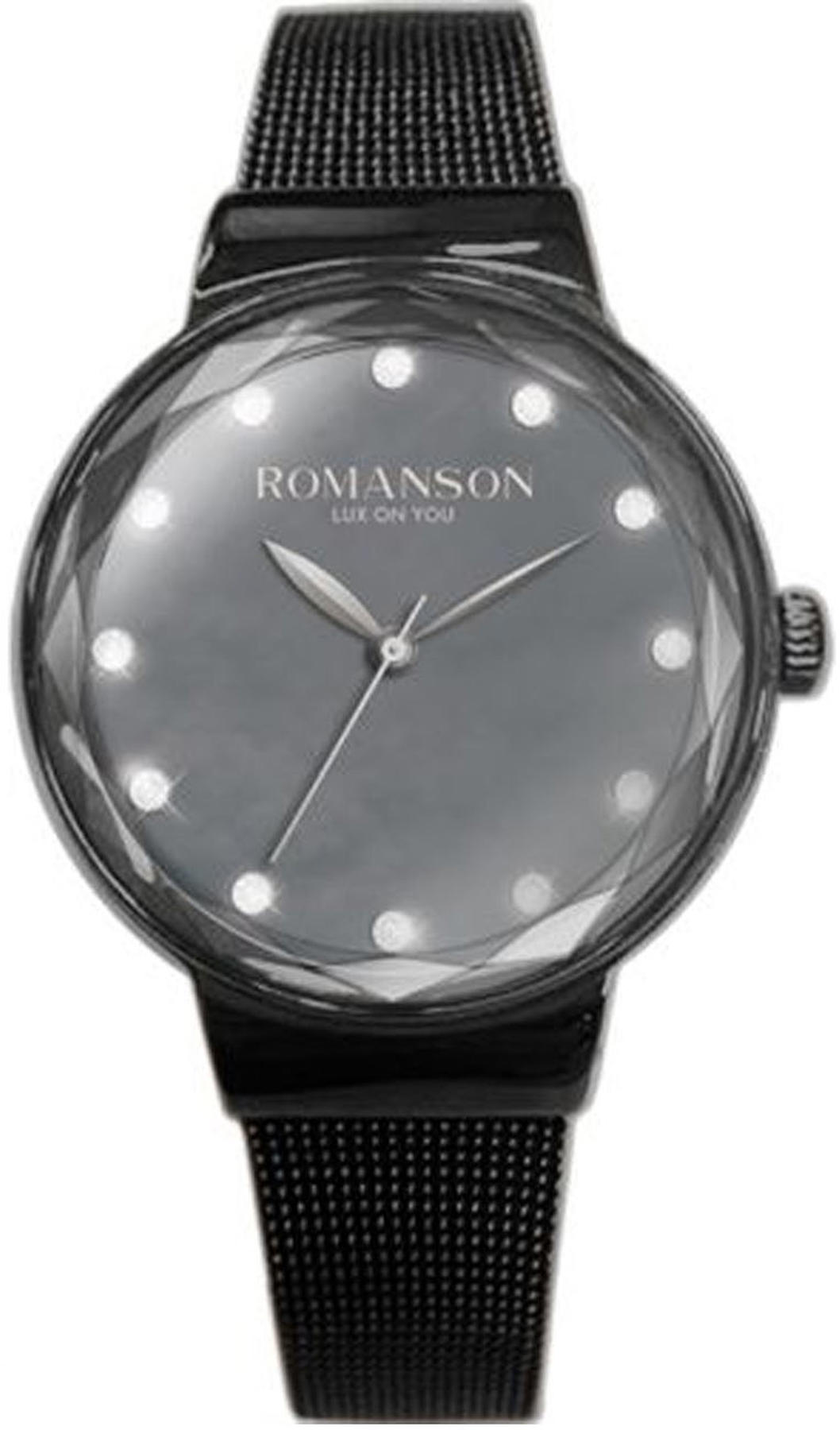 Romanson RM8A24LLBBM32W 36 mm Mavi Çelik Kordon Analog Kadın Kol Saati