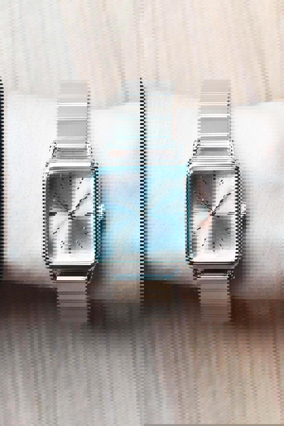 Sonsuzsaat SU-518-001 20 mm Gri Metal Kordon Analog Kadın Kol Saati
