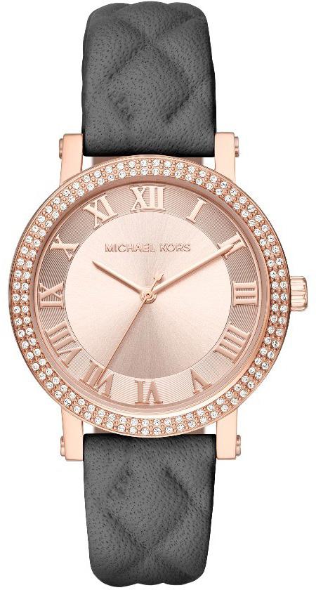 Michael Kors MK2619 38 mm Siyah Deri Kordon Analog Kadın Kol Saati